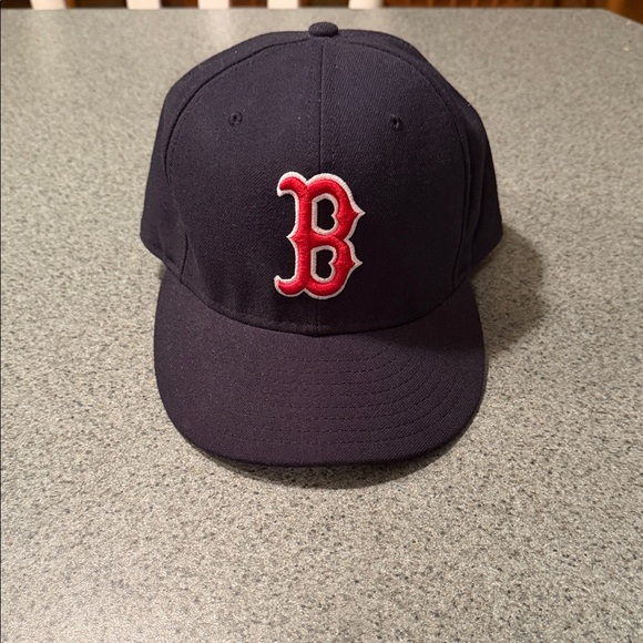 59Fifty Other - 59FIFTY Boston Red Socks Authentic Collection Navy Baseball Cap Brim